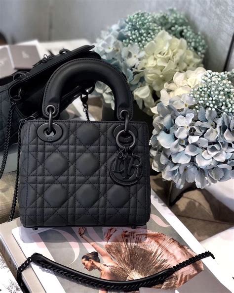 black matte dior bag|lady dior ultramatte bag.